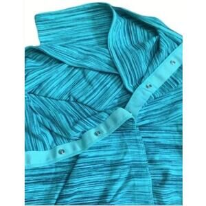 Champion Lightweight Circle Snap Scarf Wrap Blue